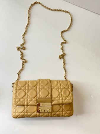 Christian Dior Beige Miss Dior Cannage Small Bag-handbag-Christian Dior-The Closet Egypt