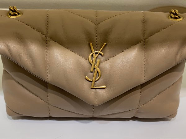 YSL Beige Loulou Toy Bag-handbag-YSL-The Closet Egypt