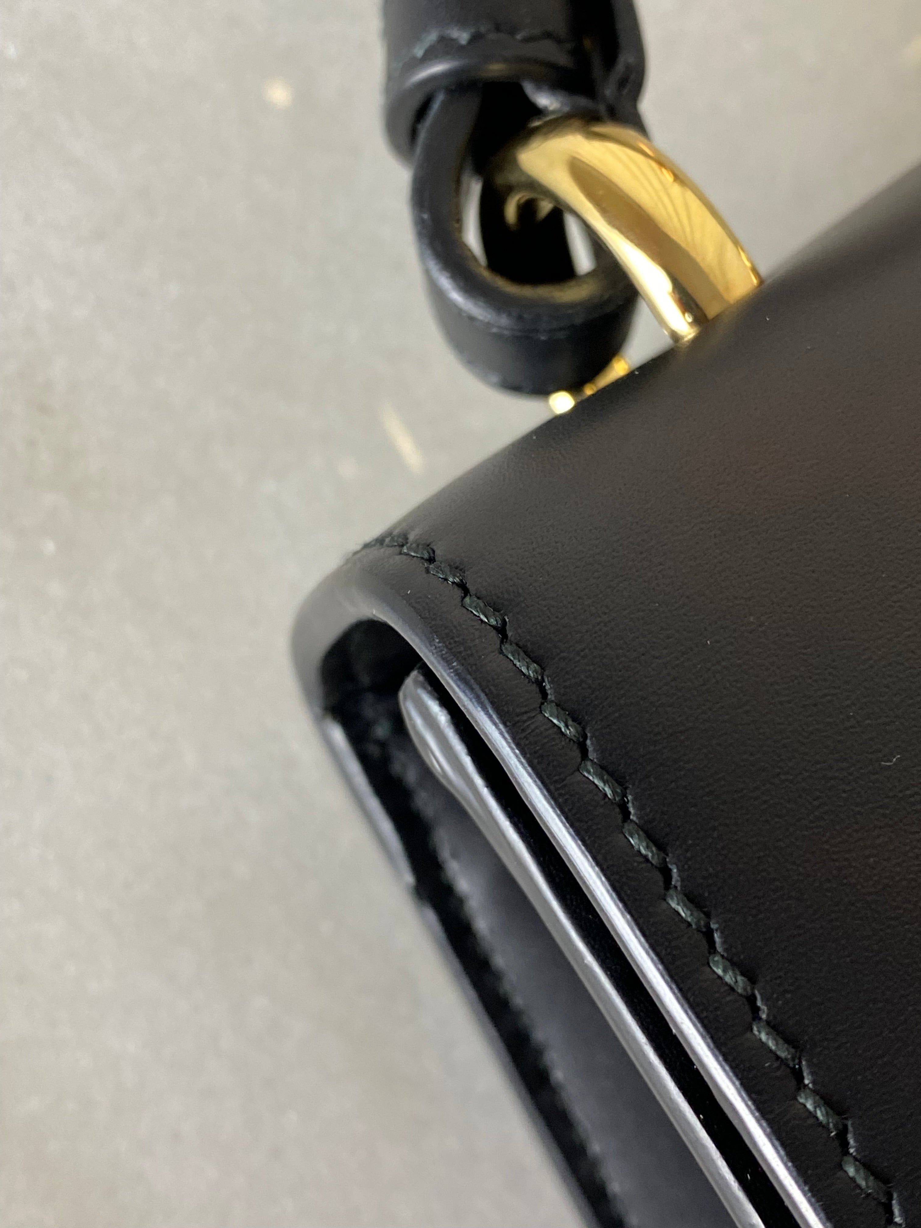 Gucci Black Sylvie Medium Bag-handbag-Gucci-The Closet Egypt