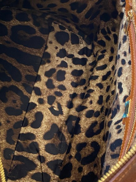 Dolce & Gabbana Camel Boston Bag-handbag-Dolce & Gabbana-The Closet Egypt