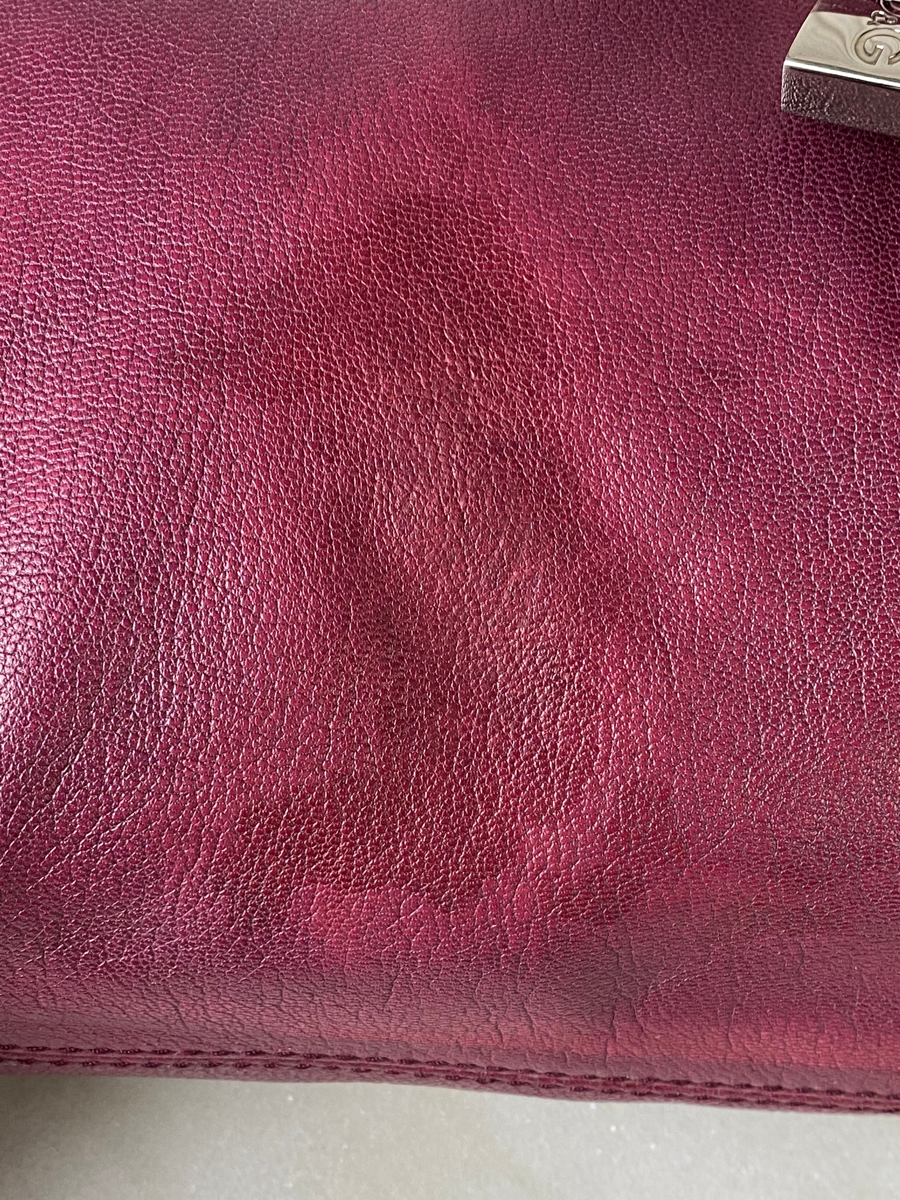 Dolce & Gabbana Burgundy Vilma Top Handle Bag W/ Strap-handbag-Dolce & Gabbana-The Closet Egypt