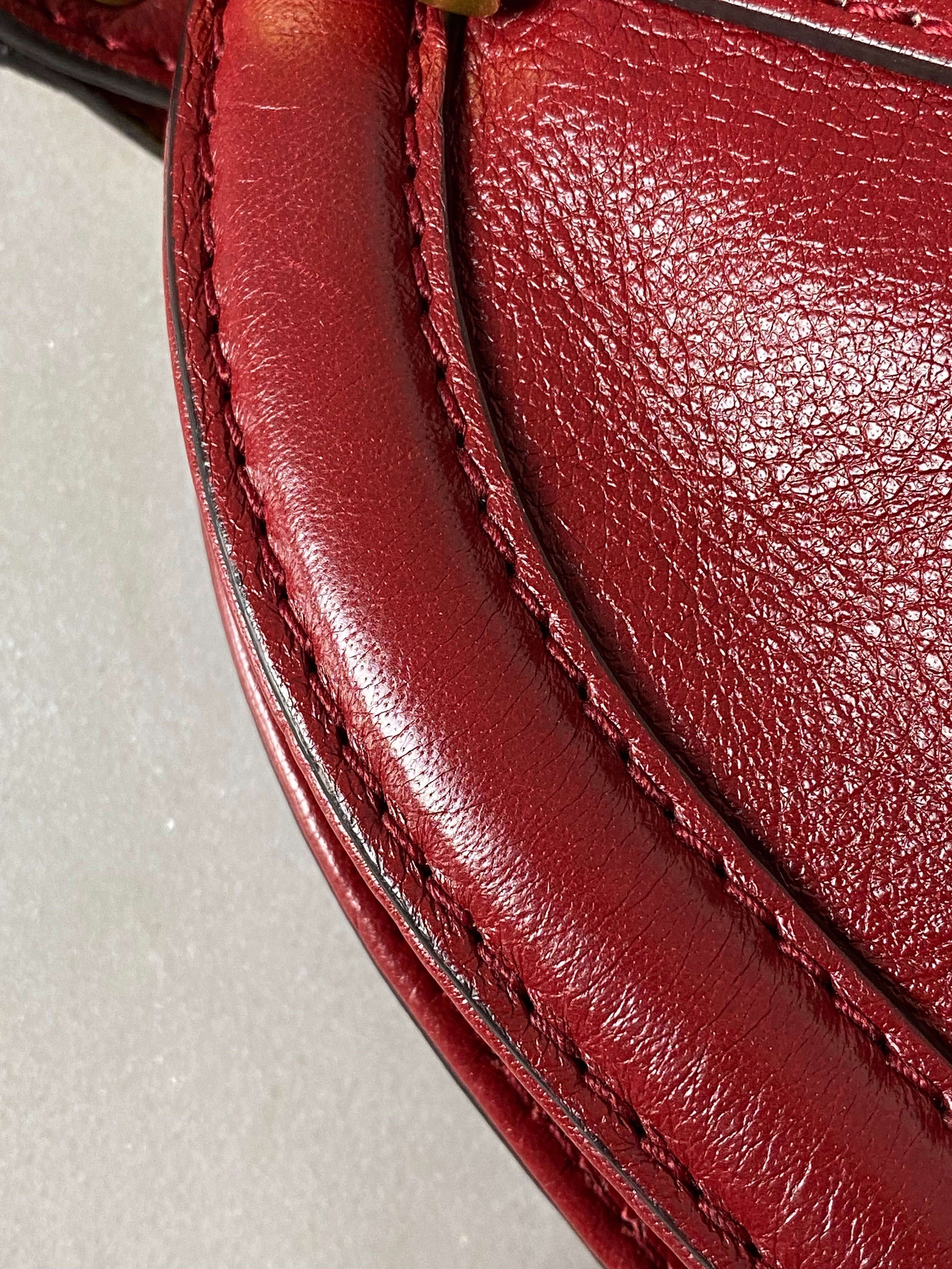 Gucci Red Rebelle Top Handle Bag-handbag-Gucci-The Closet Egypt