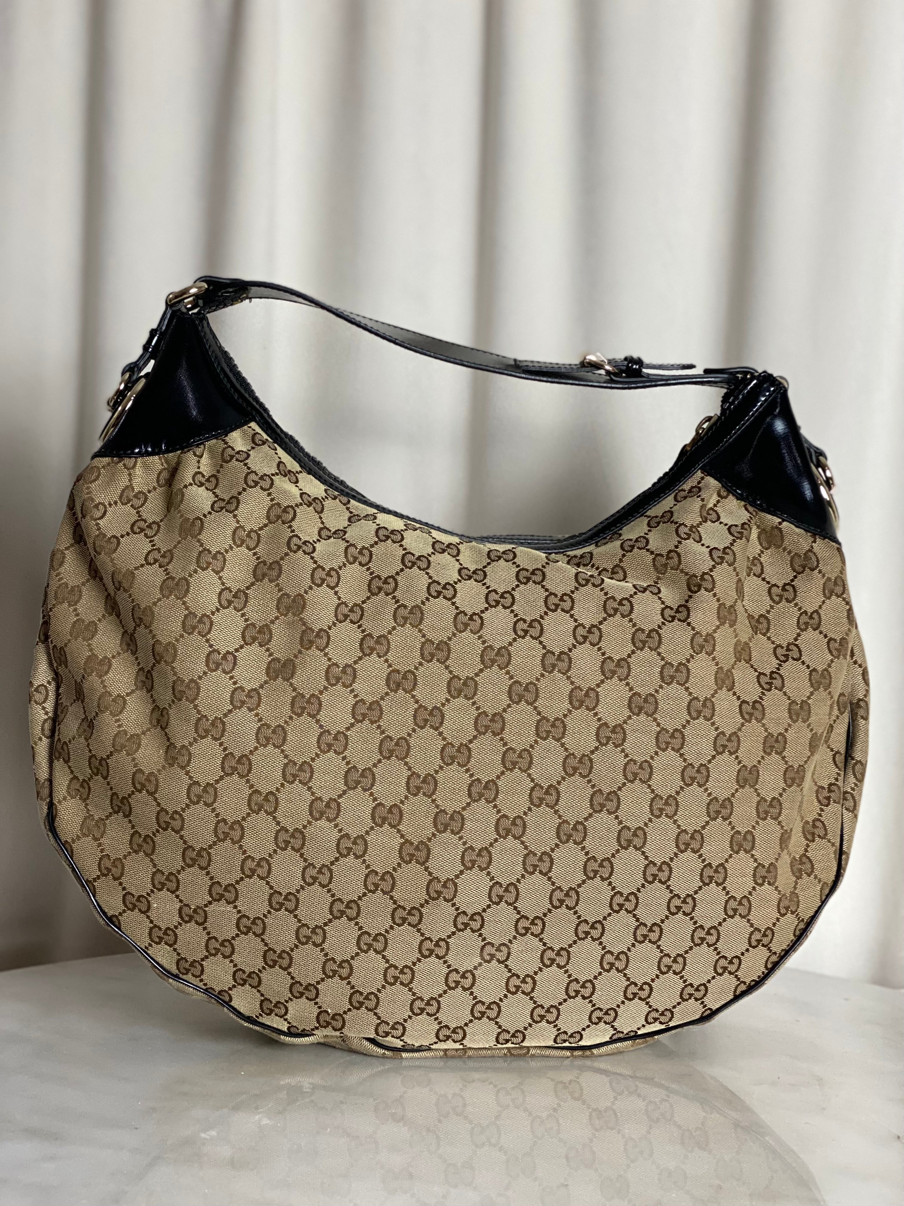 Gucci Bicolor GG Hobo Bag-handbag-Gucci-The Closet Egypt