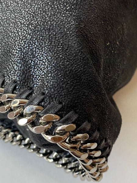 Stella Mccartney Black Falabella Medium Tote Bag-handbag-Stella Mccartney-The Closet Egypt