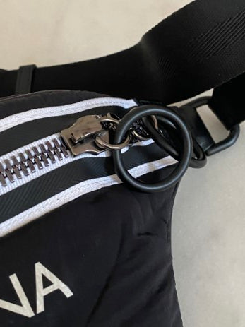 Dolce & Gabbana Bicolor Nylon Logo Waist Bag-Waist Bag-Dolce & Gabbana-The Closet Egypt