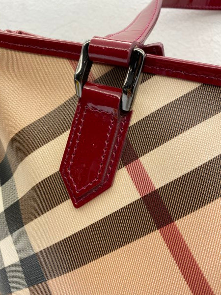 Burberry Bicolor House Check Bag-handbag-Burberry-The Closet Egypt
