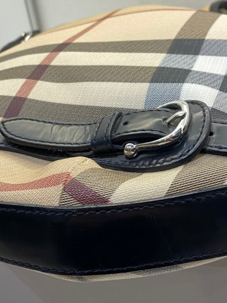 Burberry Black Nova Check Hobo Bag-handbag-Burberry-The Closet Egypt
