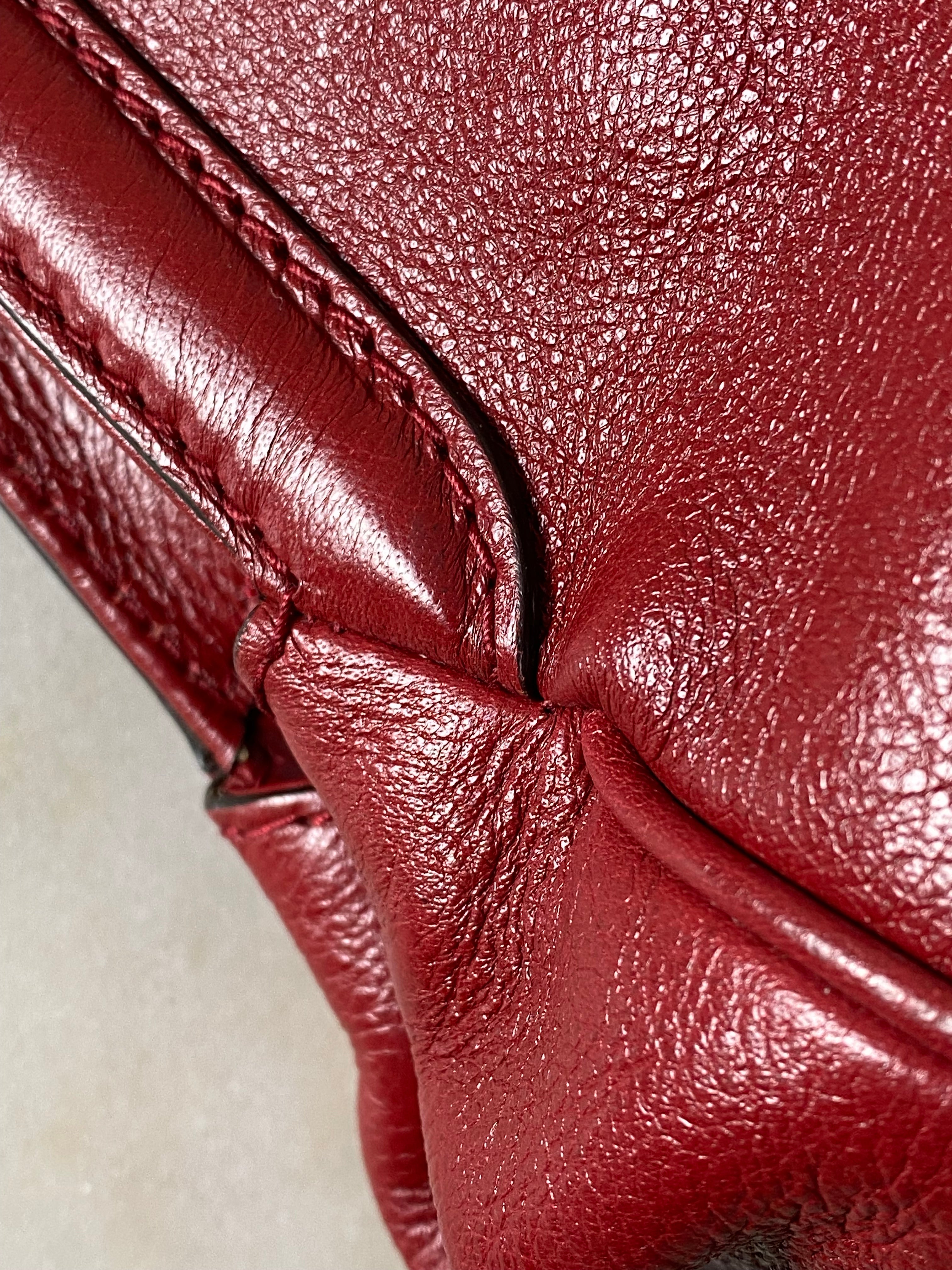 Gucci Red Rebelle Top Handle Bag-handbag-Gucci-The Closet Egypt