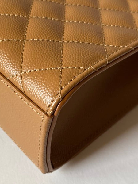 YSL Brown Monogram Classic Envelope Bag-handbag-YSL-The Closet Egypt