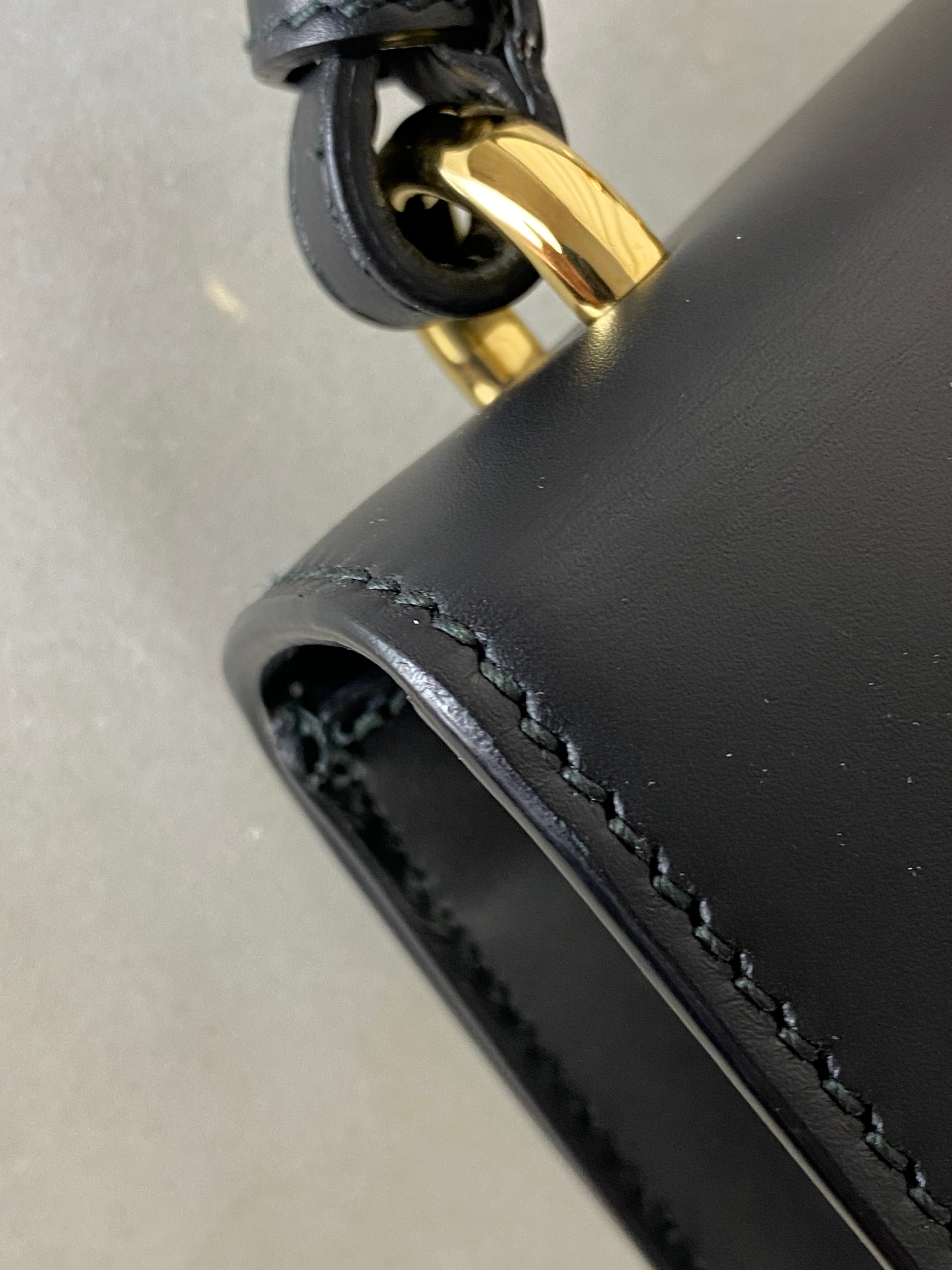 Gucci Black Sylvie Medium Bag-handbag-Gucci-The Closet Egypt