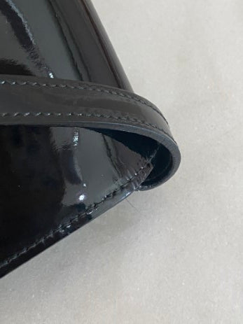 Gucci Black Vernis Horsebit Shoulder Bag-handbag-Gucci-The Closet Egypt