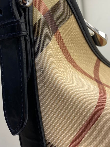 Burberry Black Nova Check Hobo Bag-handbag-Burberry-The Closet Egypt