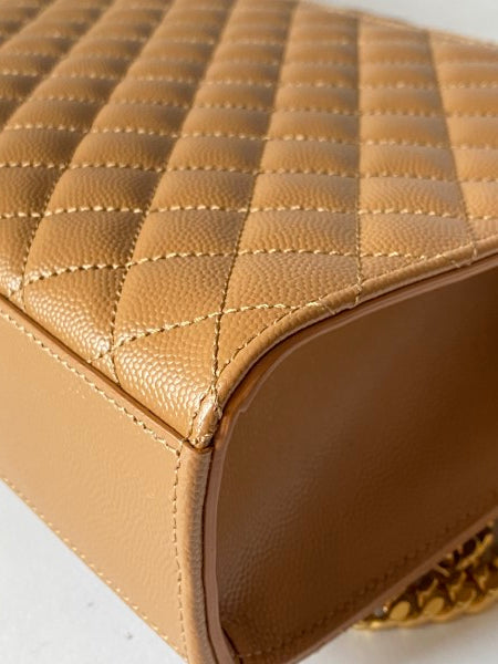 YSL Brown Monogram Classic Envelope Bag-handbag-YSL-The Closet Egypt