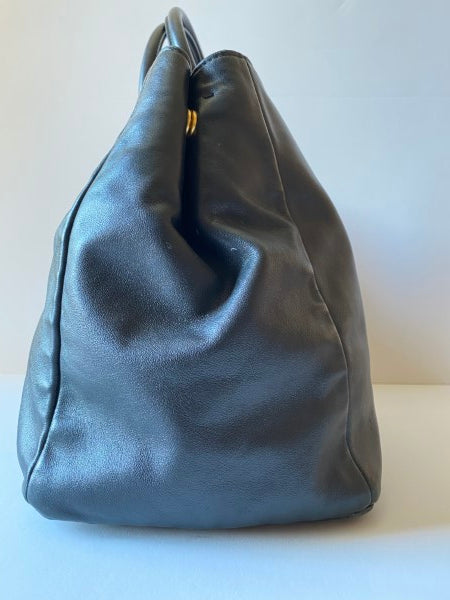 Prada Black Top Handle Bag-handbag-Prada-The Closet Egypt