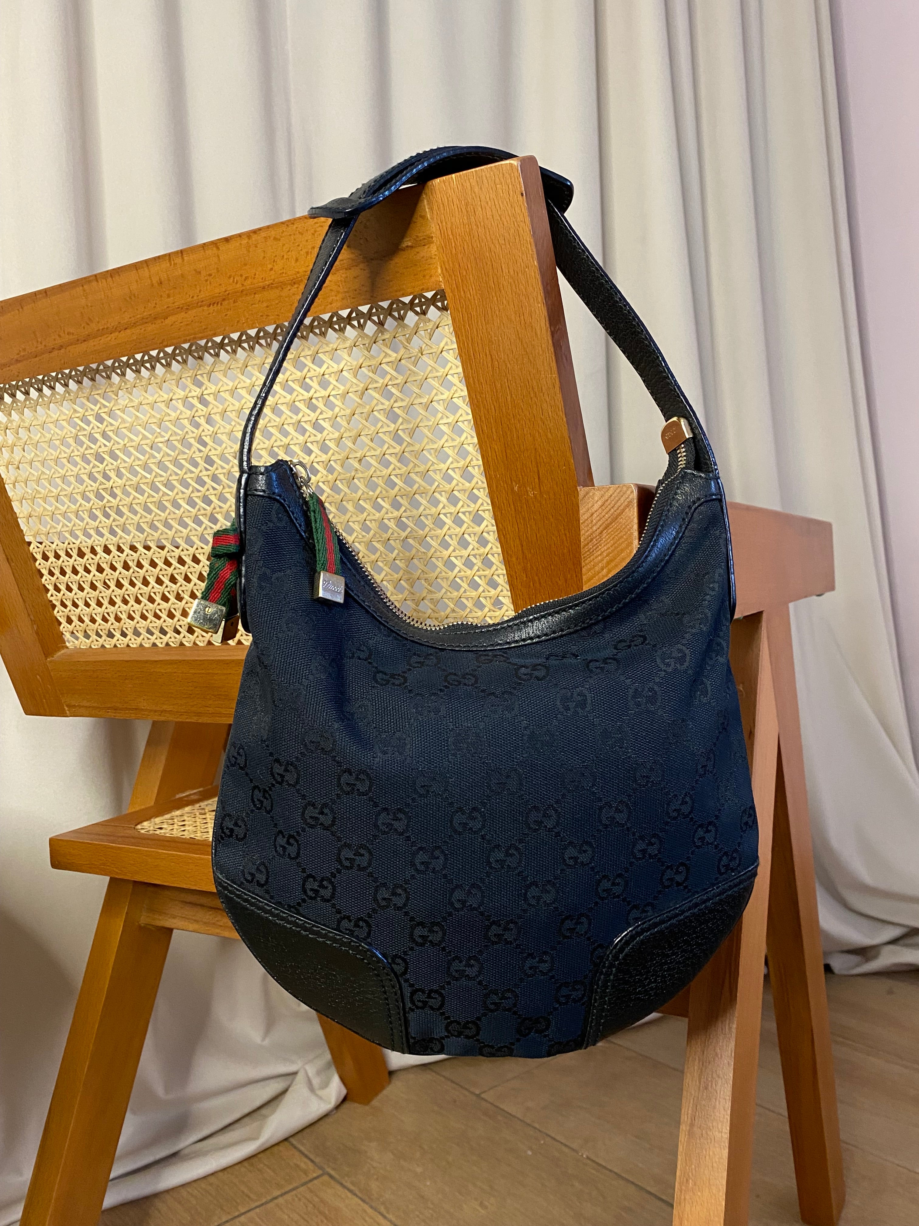 Gucci Black GG Shoulder Bag-handbag-Gucci-The Closet Egypt