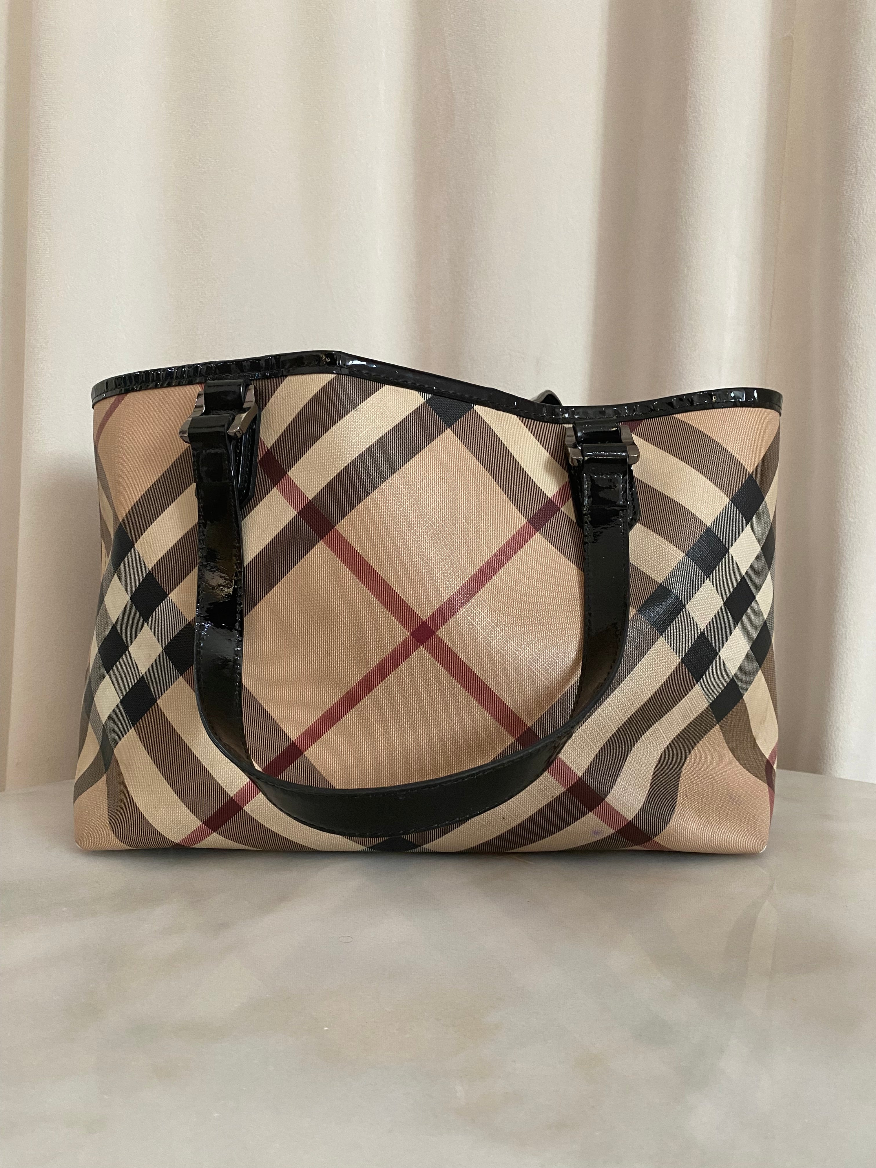 Burberry Nova Check Shoulder Bag