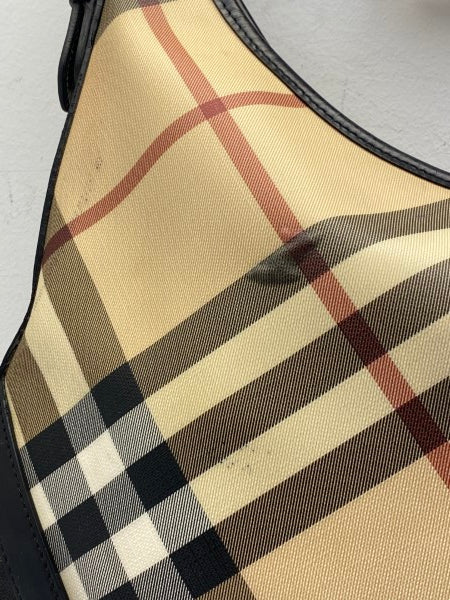 Burberry Black Nova Check Hobo Bag-handbag-Burberry-The Closet Egypt