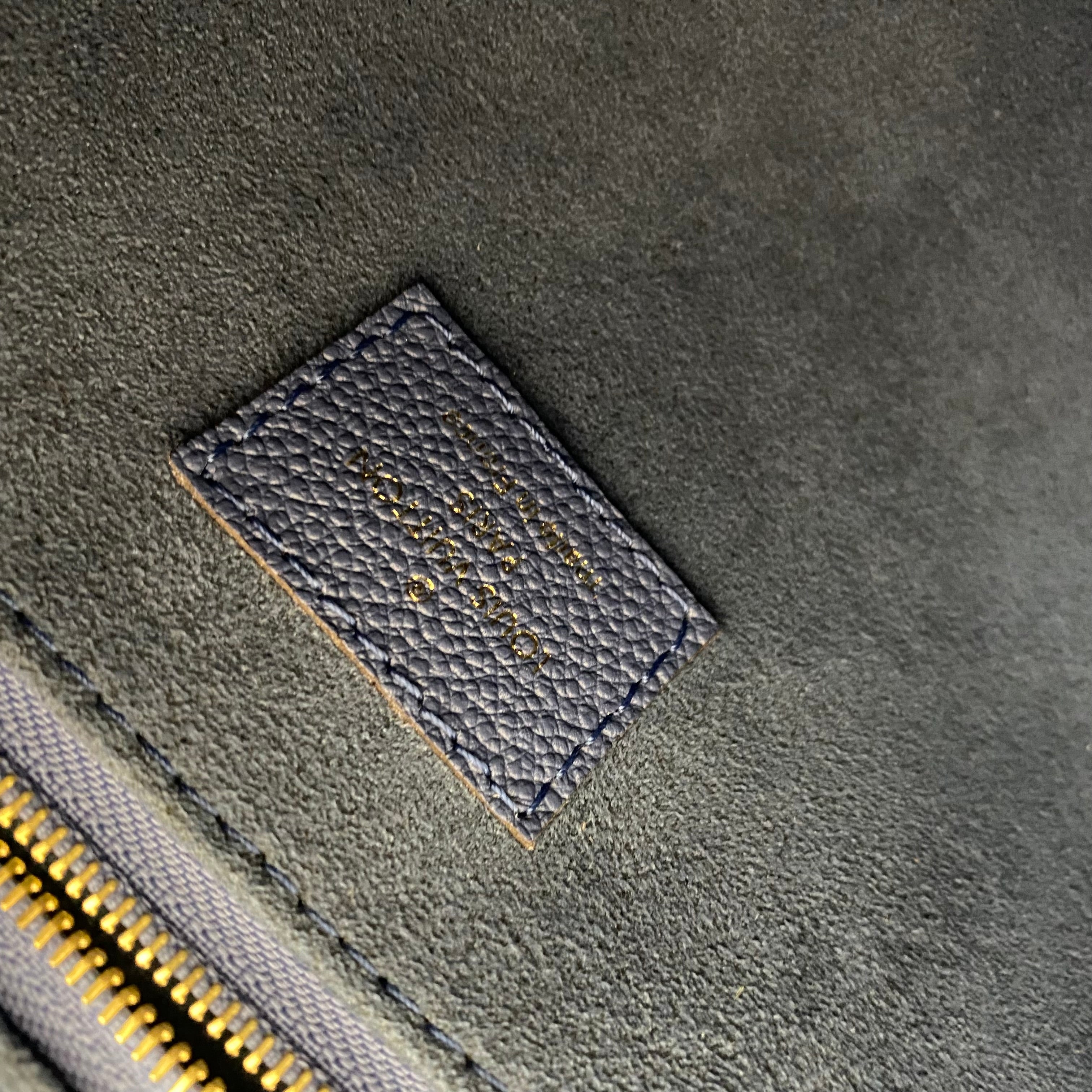 Louis Vuitton Blue Monogram Empreinte St Germain Large Bag-handbag-Louis Vuitton-The Closet Egypt