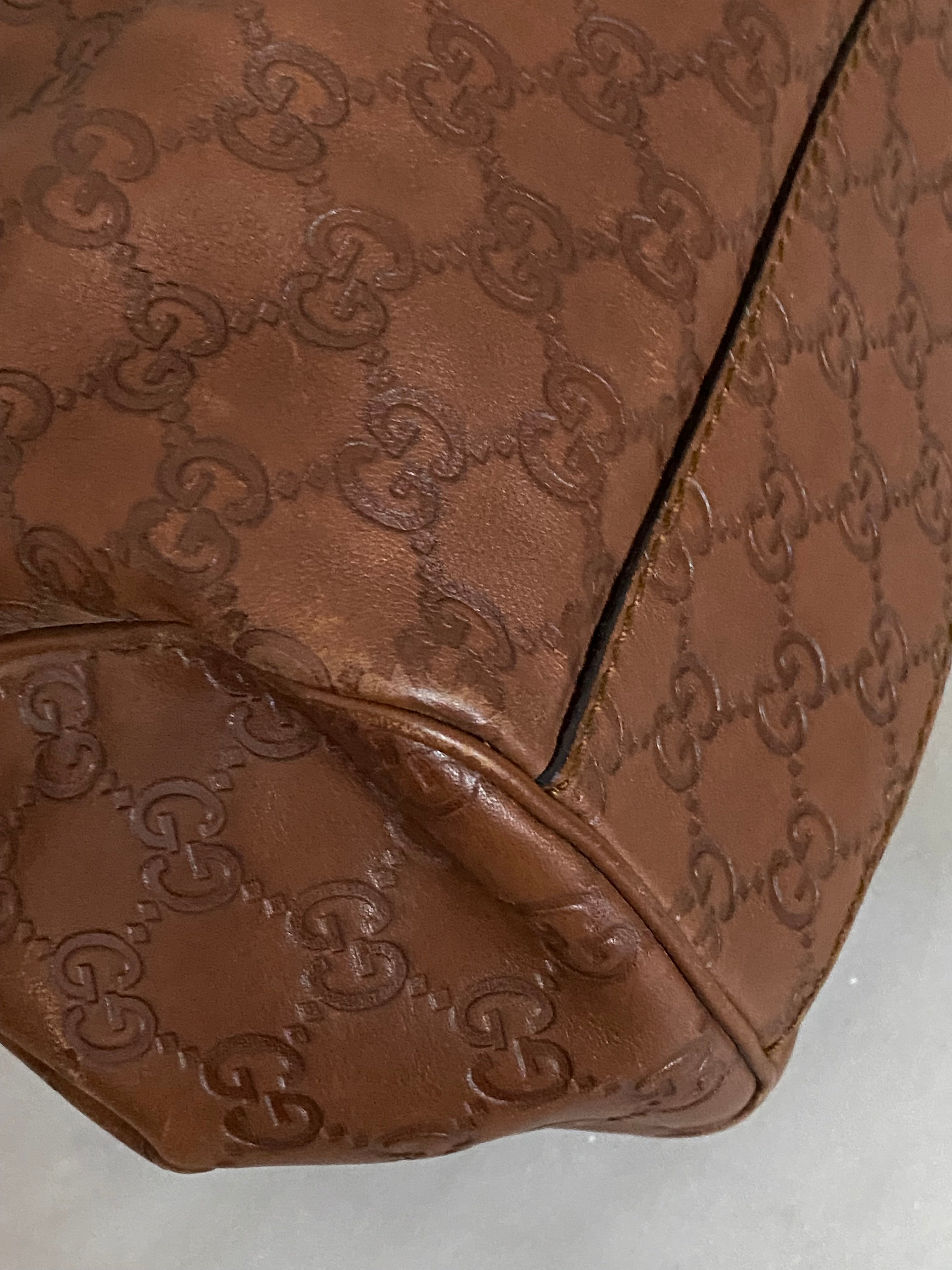 Gucci Brown Sukey Guccissima Tote Bag-handbag-Gucci-The Closet Egypt