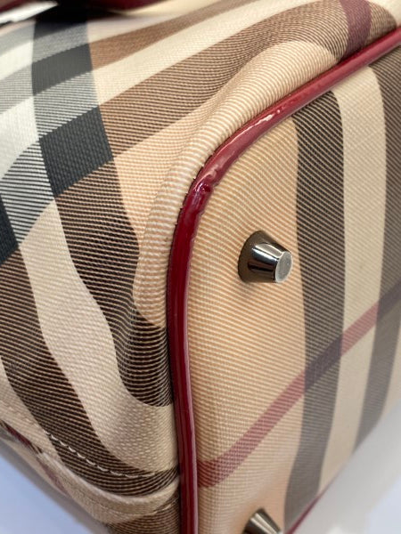 Burberry Bicolor House Check Bag-handbag-Burberry-The Closet Egypt