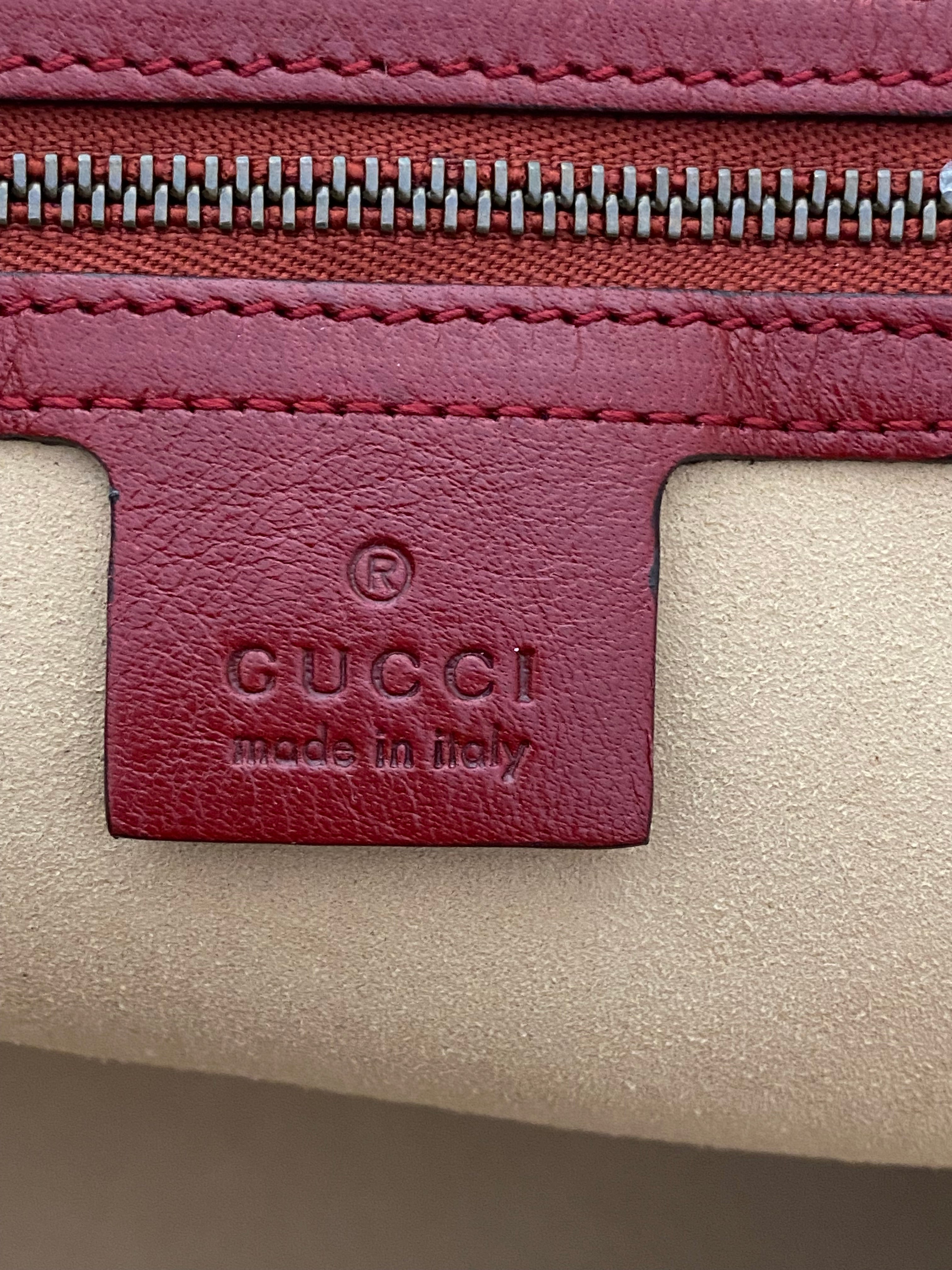 Gucci Red Rebelle Top Handle Bag-handbag-Gucci-The Closet Egypt