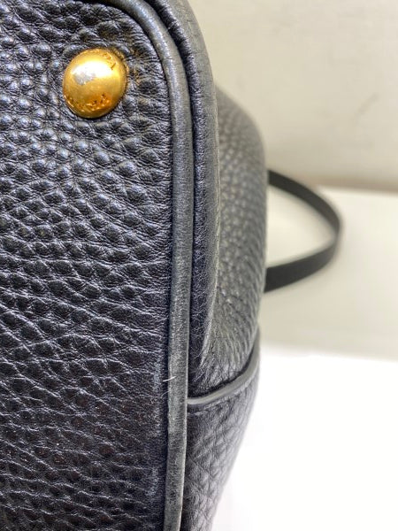 Prada Black Vitello Daino Tote Bag-handbag-Prada-The Closet Egypt