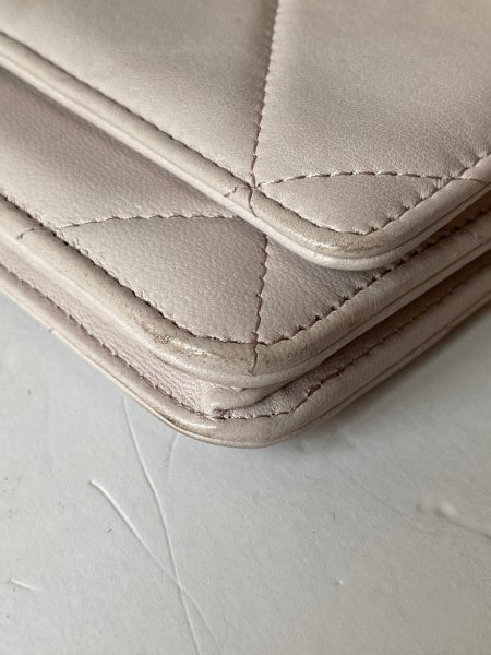 Chanel Beige 19 Wallet on Chain-Wallet Chain-Chanel-The Closet Egypt