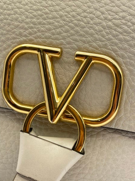 Valentino White V Ring Bag-handbag-Valentino-The Closet Egypt