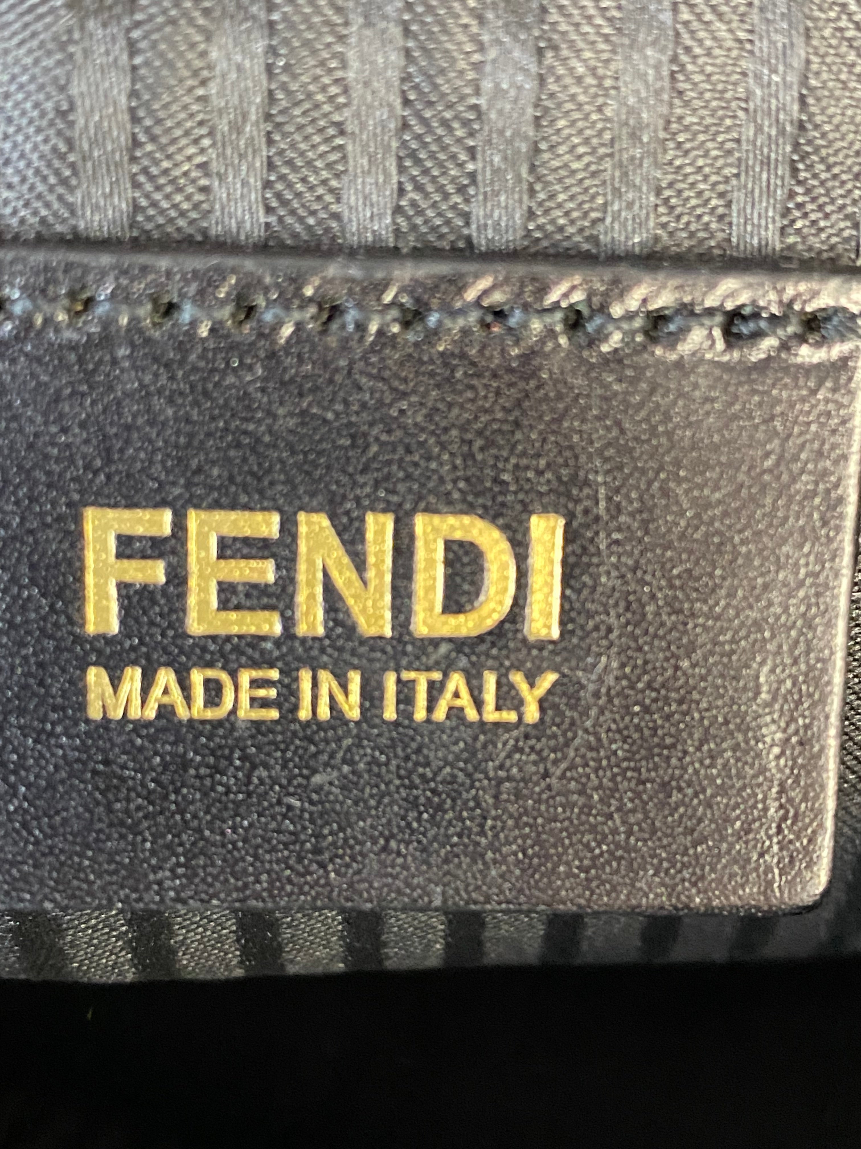 Fendi Black FF Lock Hobo Bag-handbag-Fendi-The Closet Egypt