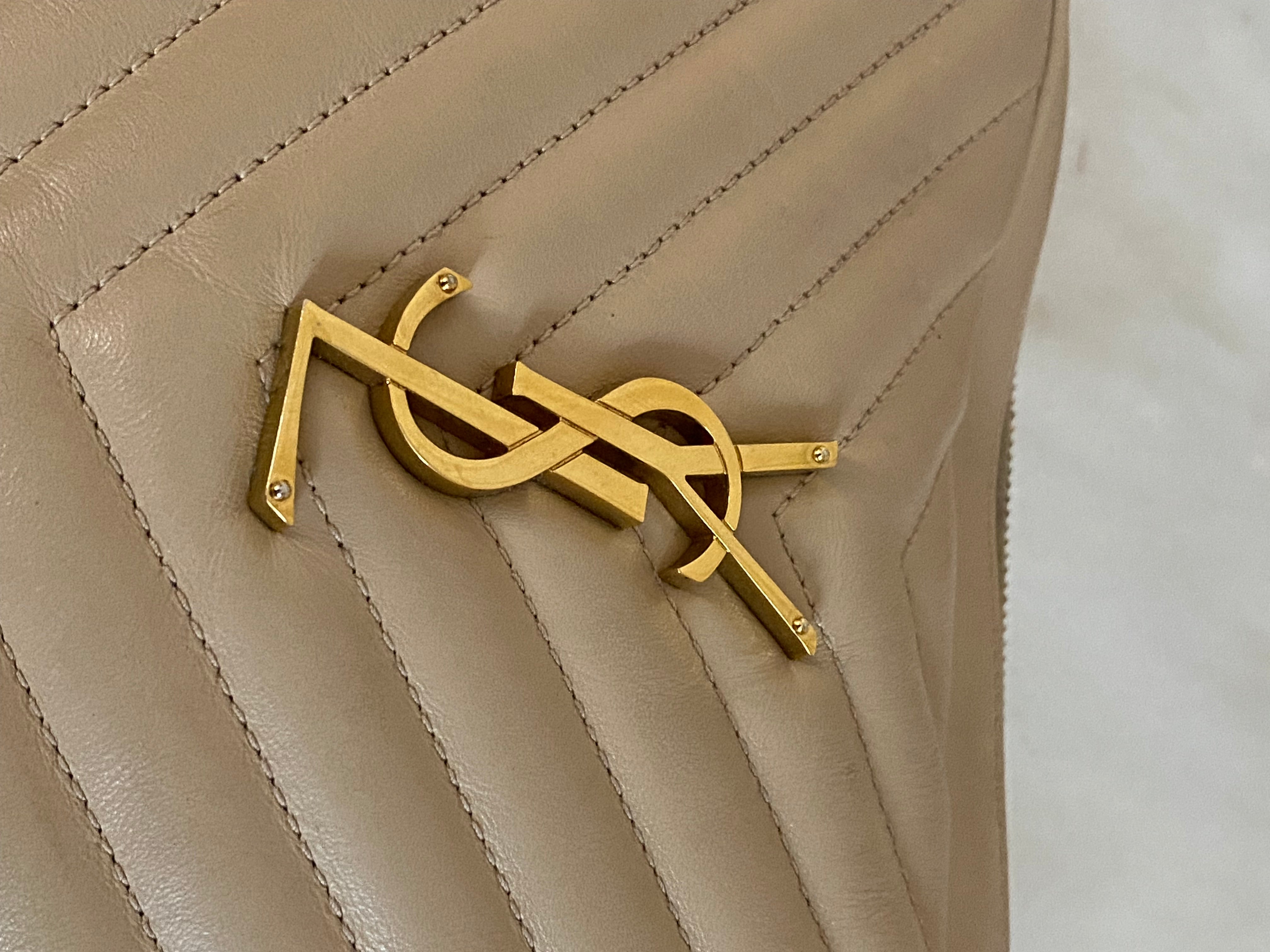 YSL Beige Lou Camera Bag-handbag-YSL-The Closet Egypt
