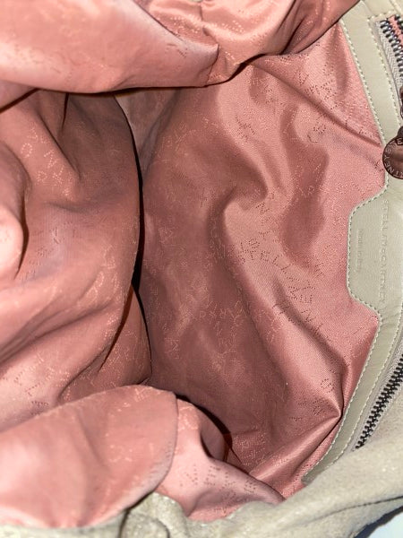 Stella Mccartney Beige Falabella Medium Bag-handbag-Stella Mccartney-The Closet Egypt