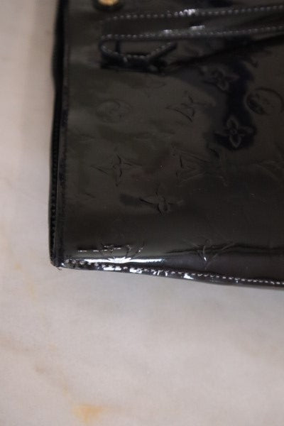 Louis Vuitton Black Vernis Wilshire MM Top Handle Bag-handbag-Louis Vuitton-The Closet Egypt