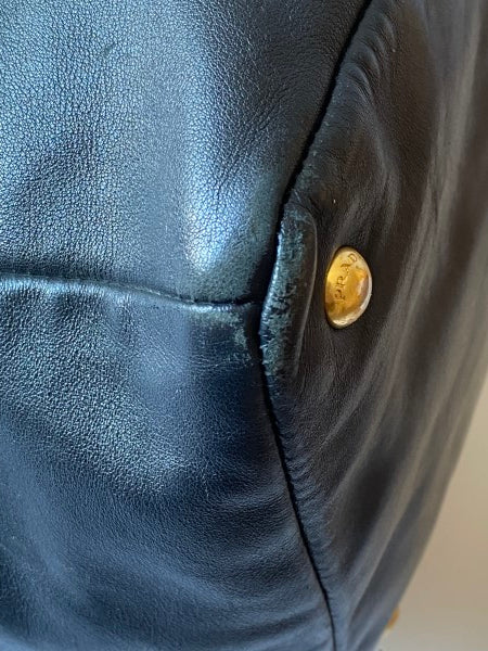 Prada Black Top Handle Bag-handbag-Prada-The Closet Egypt