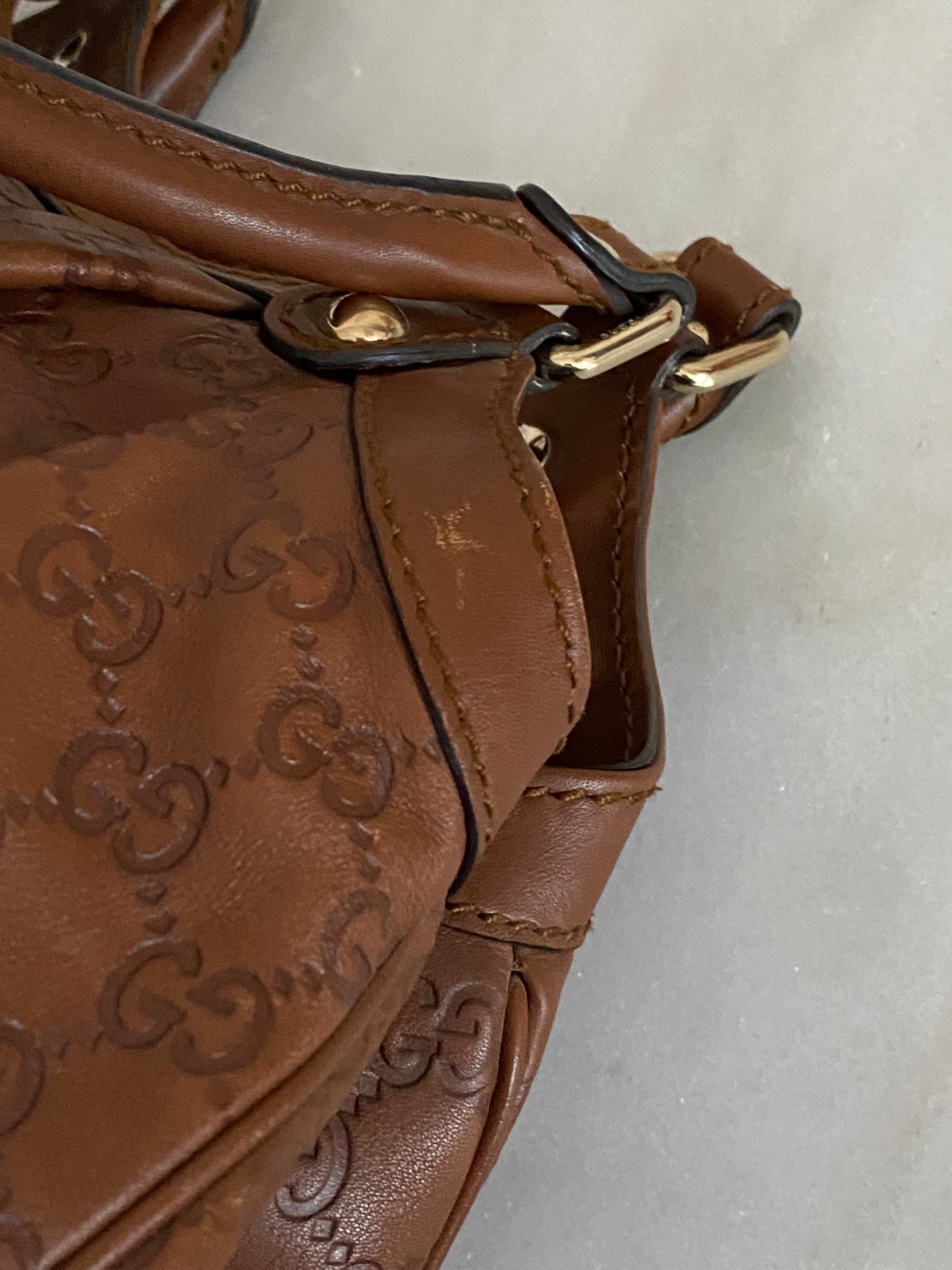 Gucci Brown Sukey Guccissima Tote Bag-handbag-Gucci-The Closet Egypt