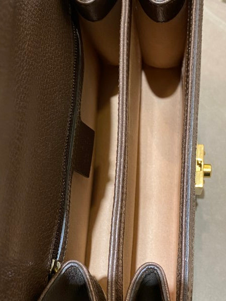 Gucci Bicolor Ophidia GG Small Top Handle Bag-handbag-Gucci-The Closet Egypt