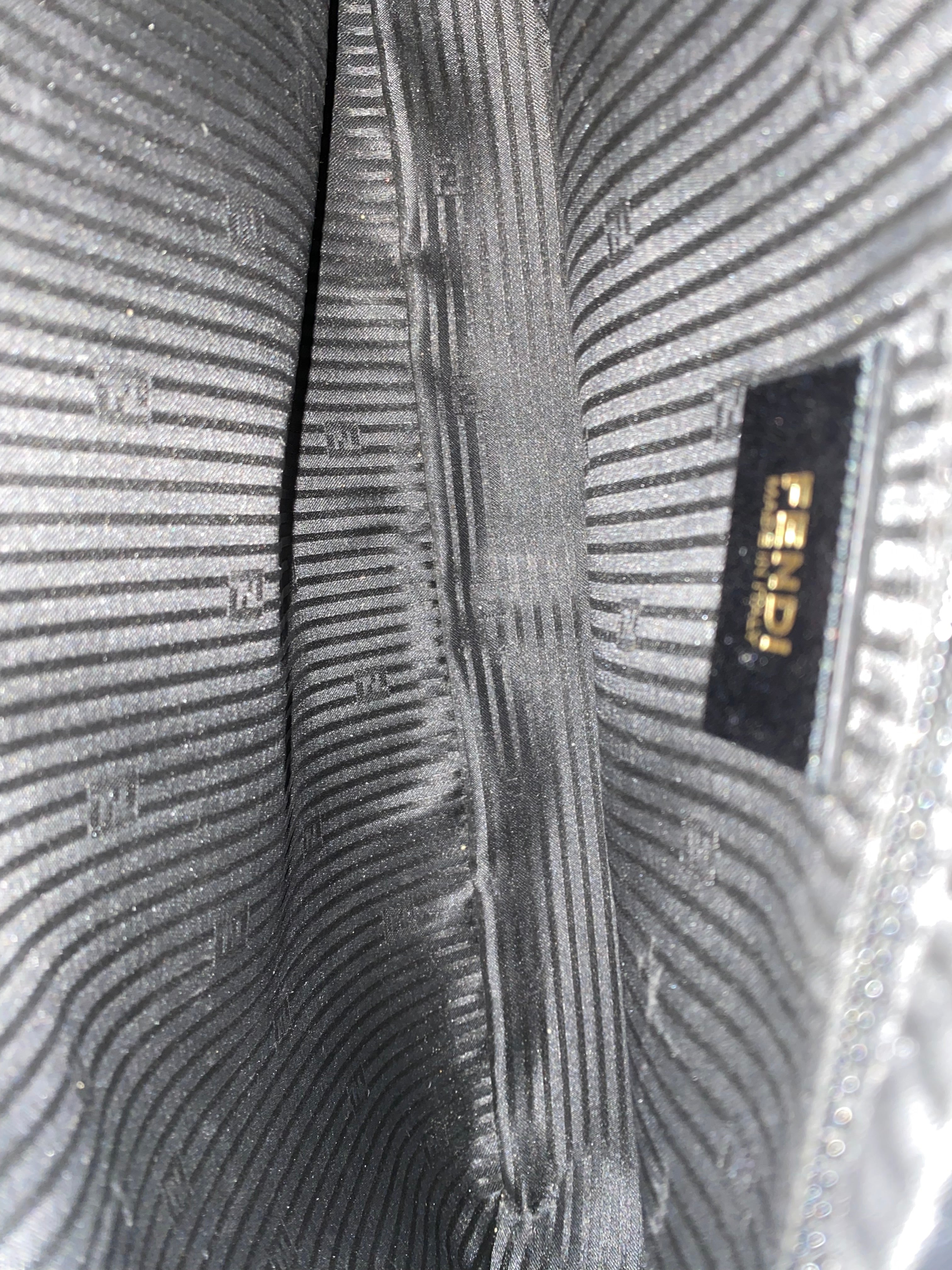 Fendi Black FF Lock Hobo Bag-handbag-Fendi-The Closet Egypt