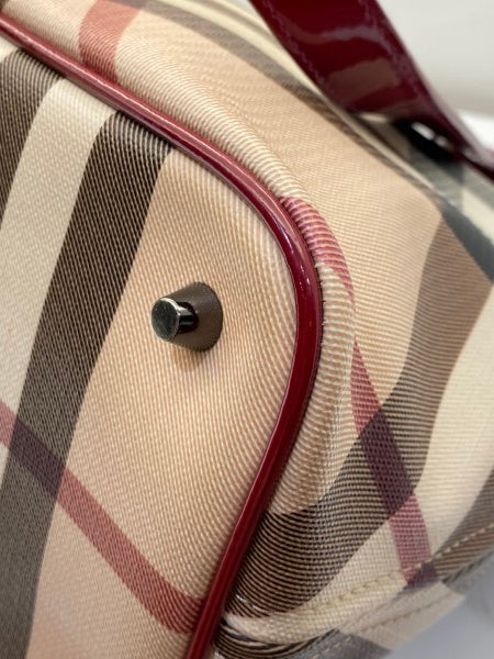 Burberry Bicolor House Check Bag-handbag-Burberry-The Closet Egypt