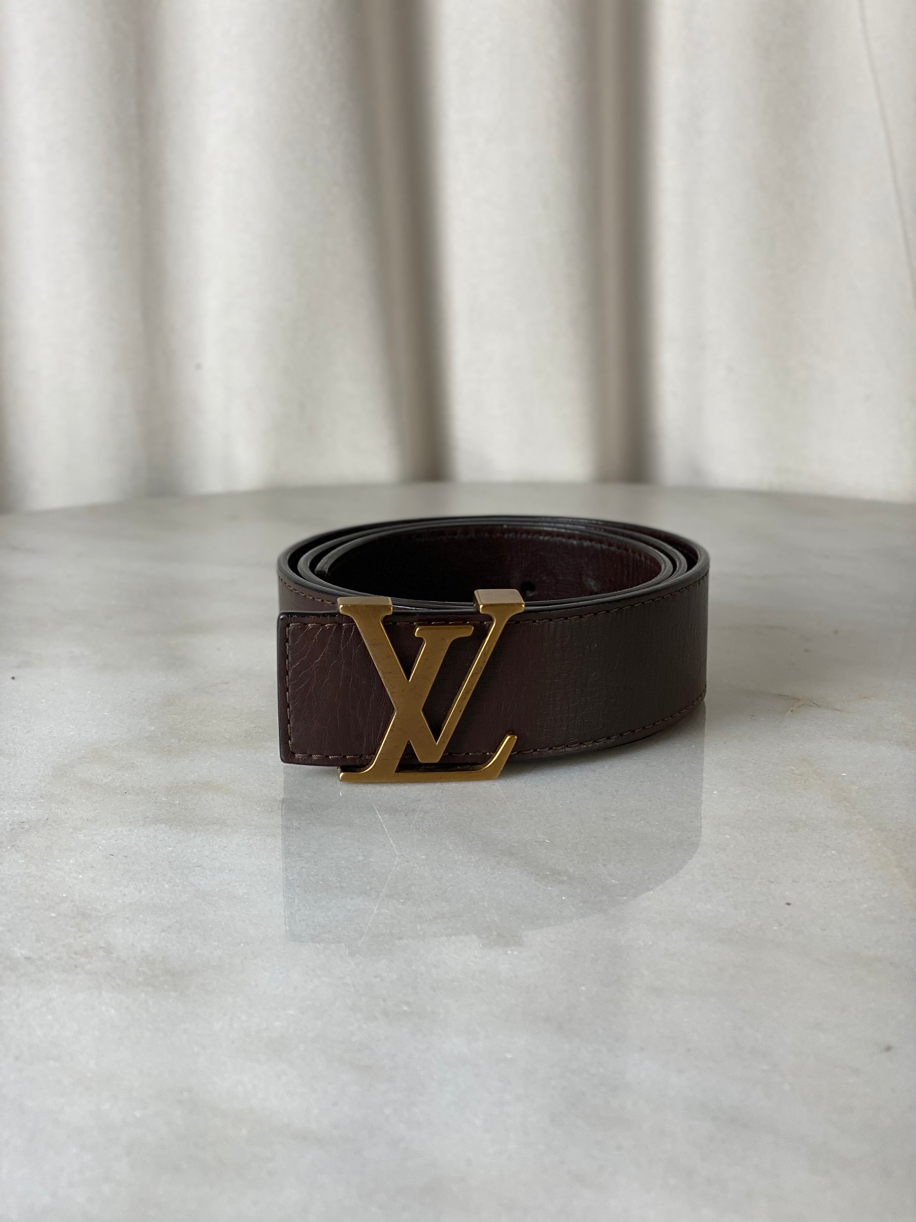 Louis Vuitton Brown Belt-Belt-Louis Vuitton-The Closet Egypt