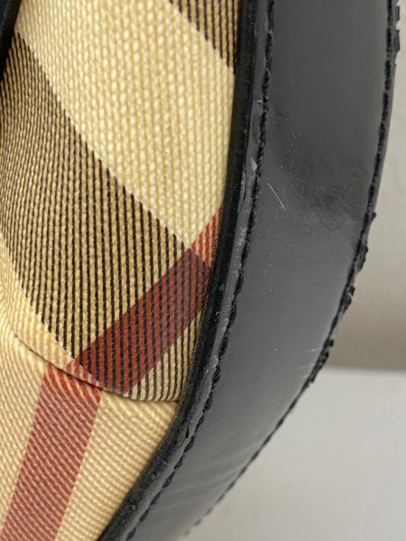 Burberry Black Nova Check Hobo Bag-handbag-Burberry-The Closet Egypt