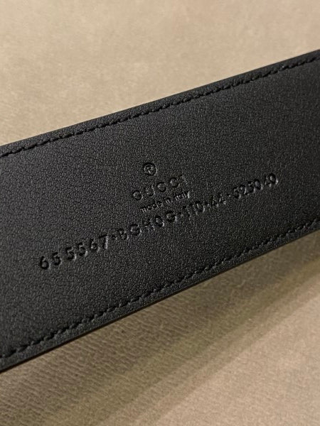 Gucci Black G Buckle Belt 44-Belt-Gucci-The Closet Egypt