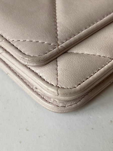 Chanel Beige 19 Wallet on Chain-Wallet Chain-Chanel-The Closet Egypt