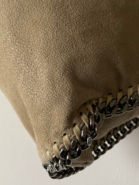 Stella Mccartney Beige Falabella Medium Bag-handbag-Stella Mccartney-The Closet Egypt