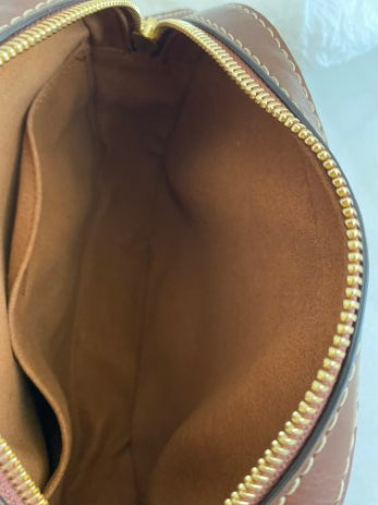 Stella Mccartney Brown Mini Logo Camera Crossbody bag-handbag-Stella Mccartney-The Closet Egypt