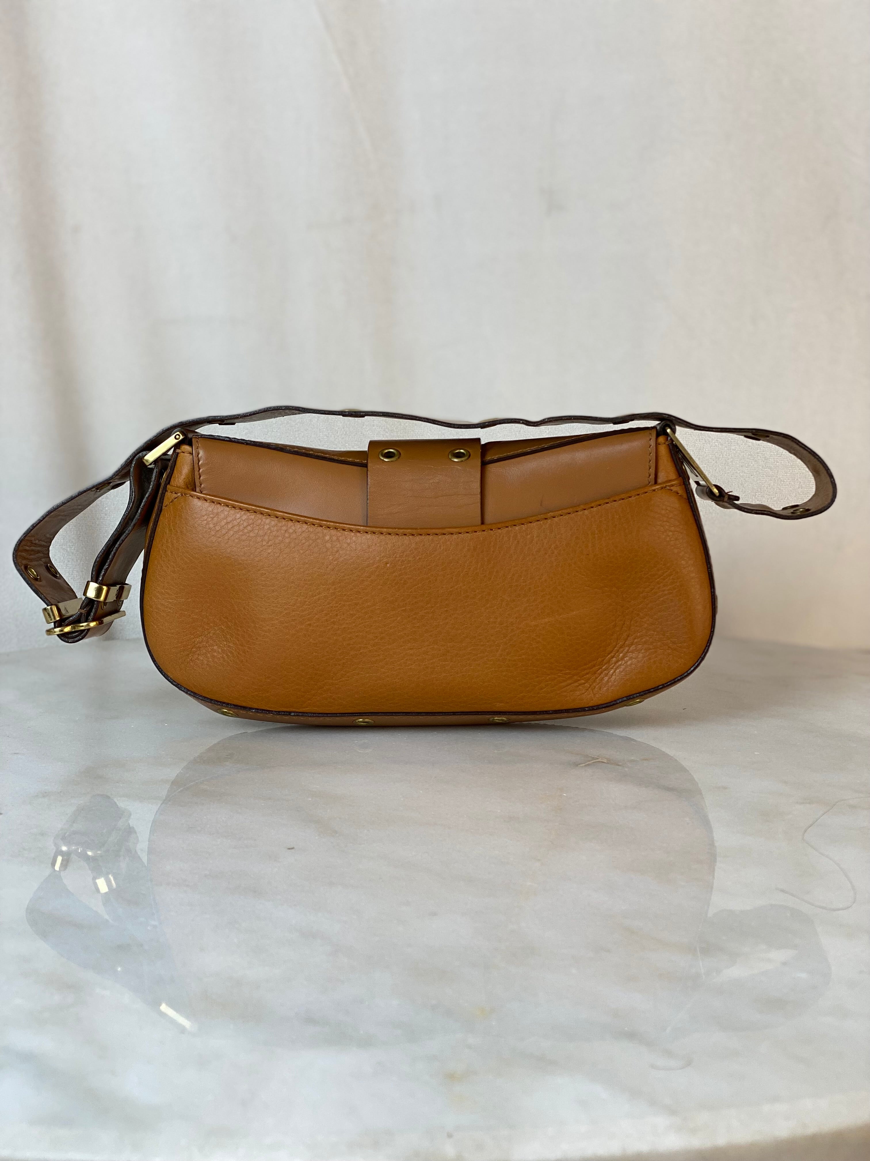 Christian Dior Camel Street Chic Columbus Shoulder Bag-handbag-Christian Dior-The Closet Egypt