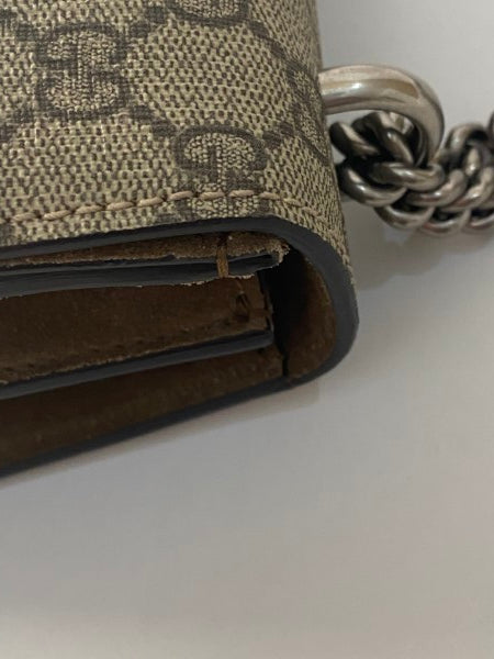 Gucci Bicolor GG Supreme Dionysus Bee Embroidered Medium Bag-handbag-Gucci-The Closet Egypt