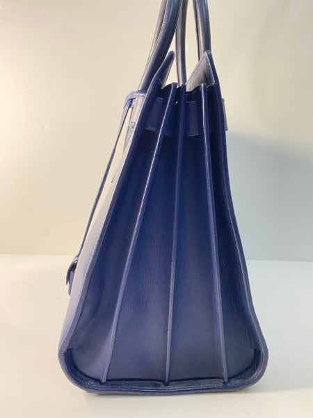 YSL Blue Sac De Jour Large Tote Bag-handbag-YSL-The Closet Egypt