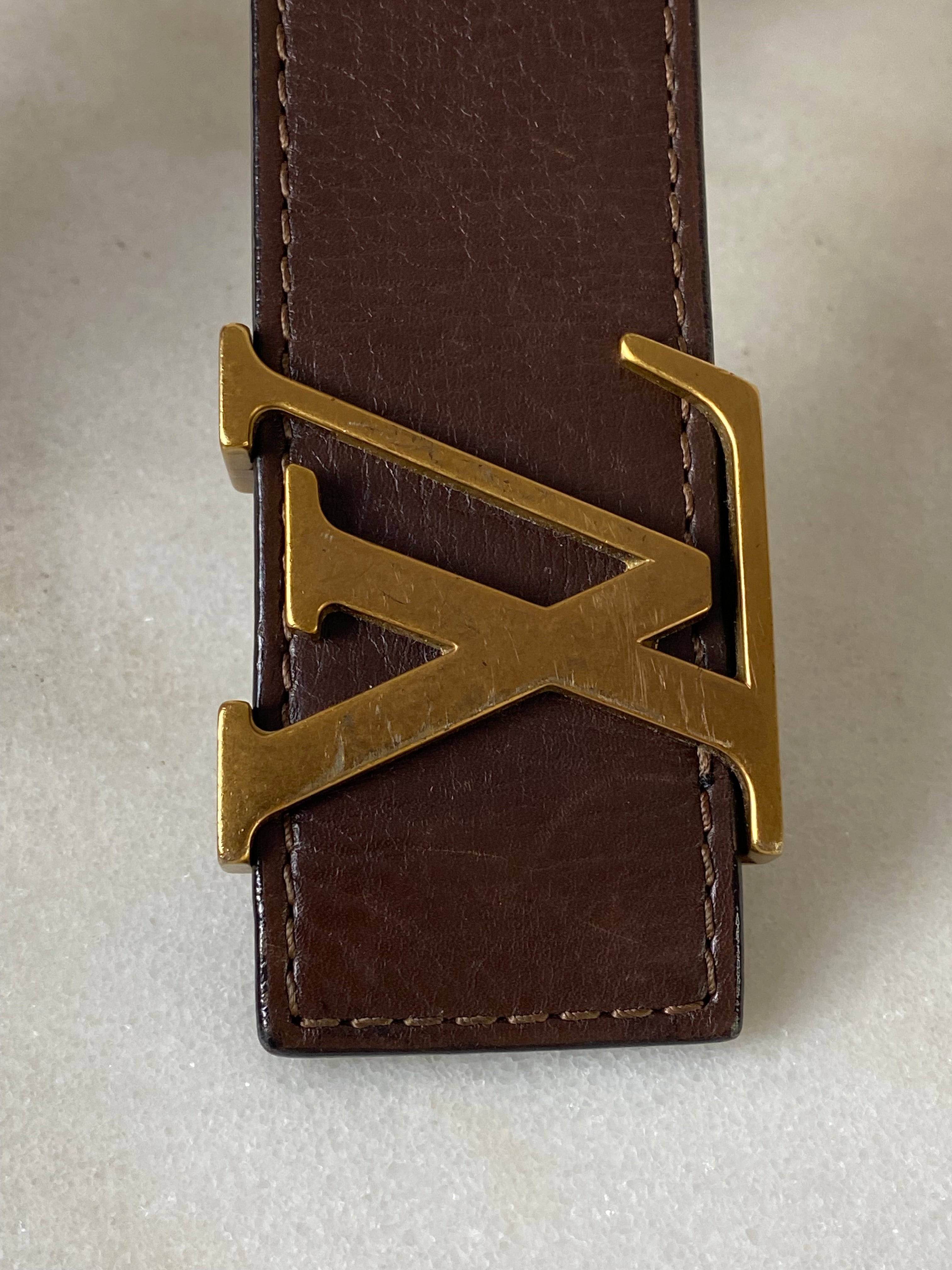 Louis Vuitton Brown Belt-Belt-Louis Vuitton-The Closet Egypt