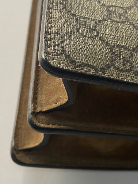 Gucci Bicolor GG Supreme Dionysus Bee Embroidered Medium Bag-handbag-Gucci-The Closet Egypt