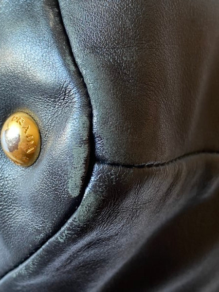 Prada Black Top Handle Bag-handbag-Prada-The Closet Egypt