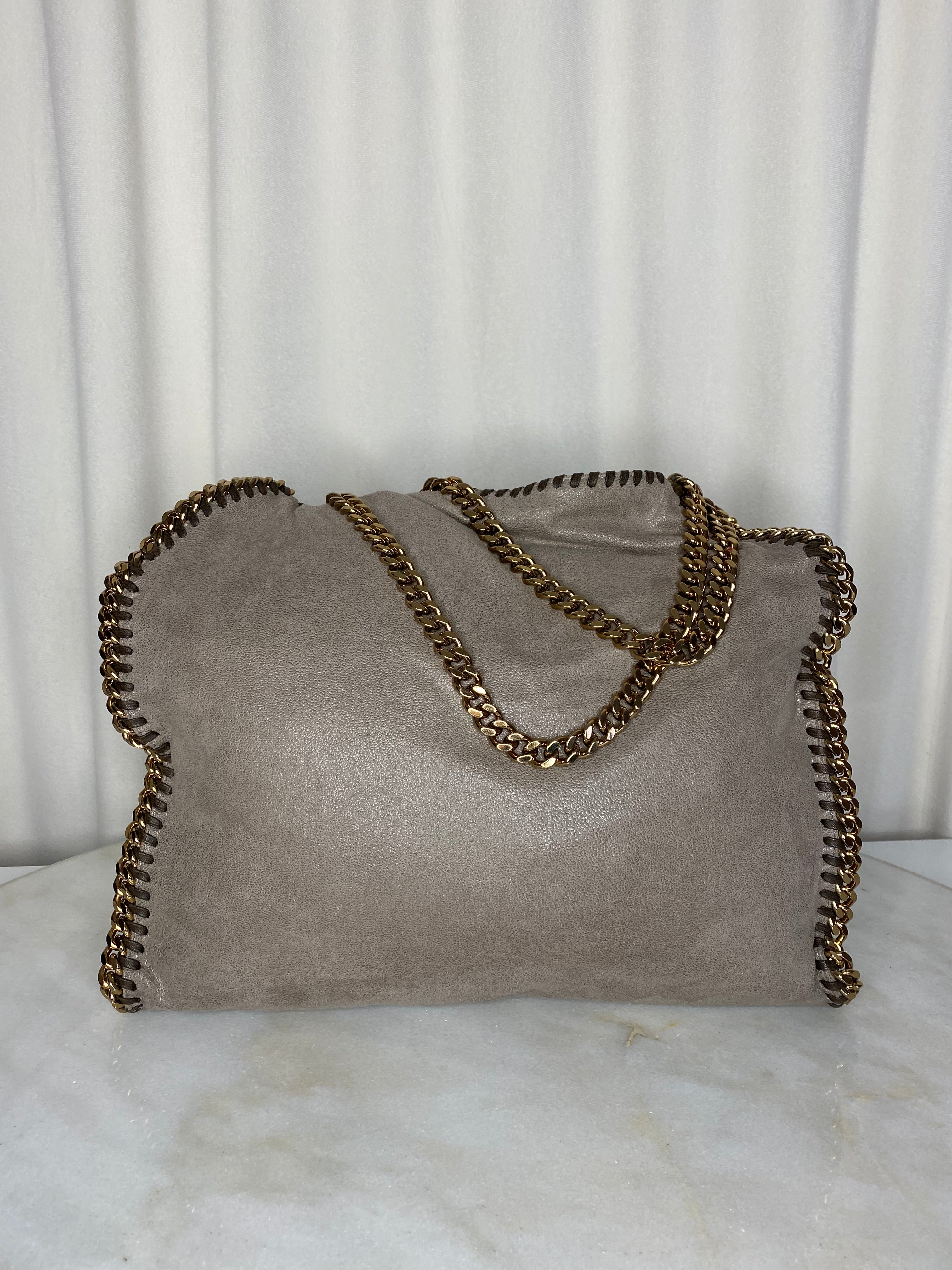 Stella Mccartney Cafe Falabella Bag W/ 2 Chain-handbag-Stella Mccartney-The Closet Egypt
